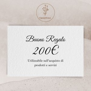 Buono Regalo Bellezza 200€